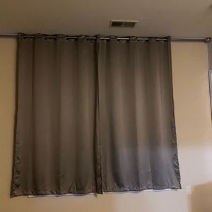 63 inch long blackout curtains